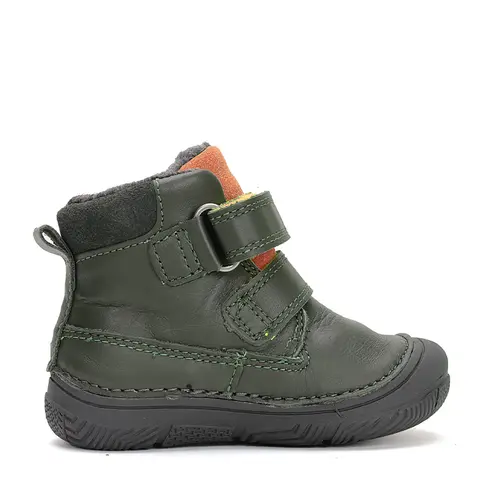 Ghete baieti, piele naturala, captusite, verde inchis, pisica, D.D.Step- W082-42774C-25-D.D. Step Ghete baieti, piele naturala, captusite, verde inchis, pisica, D.D.Step- W082-42774C-25-D.D. Step