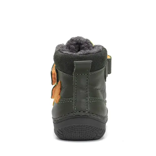 Ghete baieti, piele naturala, captusite, verde inchis, pisica, D.D.Step- W082-42774C-25-D.D. Step Ghete baieti, piele naturala, captusite, verde inchis, pisica, D.D.Step- W082-42774C-25-D.D. Step