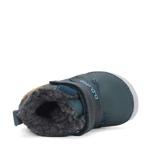 Ghete Barefoot baieti, piele naturala, captusite, bleumarin, tractor, D.D.Step- W070-42154-25-D.D. Step Ghete Barefoot baieti, piele naturala, captusite, bleumarin, tractor, D.D.Step- W070-42154-25-D.D. Step