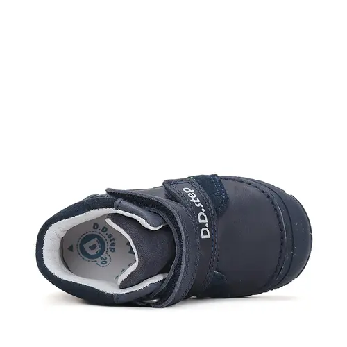 Ghete copii, piele naturala, bleumarin, D.D.Step - S082-42515A-24-