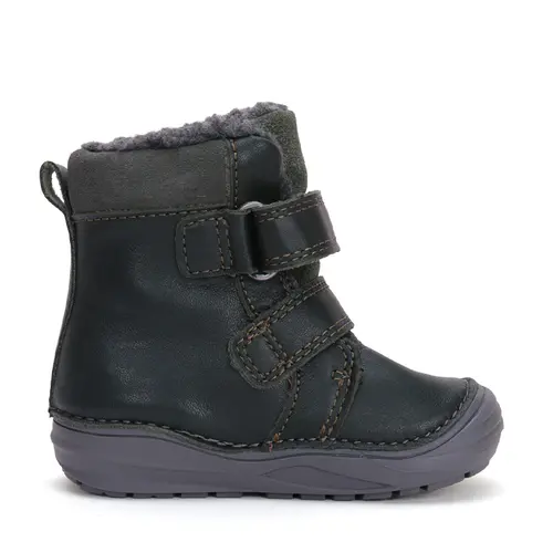 Ghete din piele naturala, captuseala, verde inchis, crocodil, D.D.Step - W071-42421B-25-