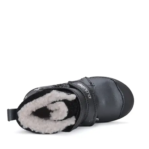 Ghete fete, piele naturala, captuseala, negru, inimioare, D.D.Step- W049-42729BM-30-D.D. Step Ghete fete, piele naturala, captuseala, negru, inimioare, D.D.Step- W049-42729BM-30-D.D. Step