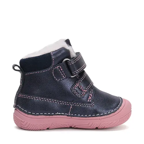 Ghete fete, piele naturala, captusite, bleumarin sidef, pisica, D.D.Step- W082-42774-25-D.D. Step Ghete fete, piele naturala, captusite, bleumarin sidef, pisica, D.D.Step- W082-42774-25-D.D. Step