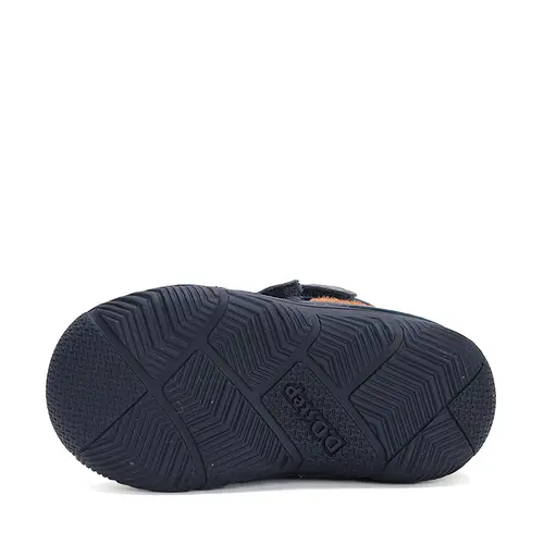 Ghete baieti, piele naturala, captusite, bleumarin, pisica, D.D.Step - W082-42774B-25-