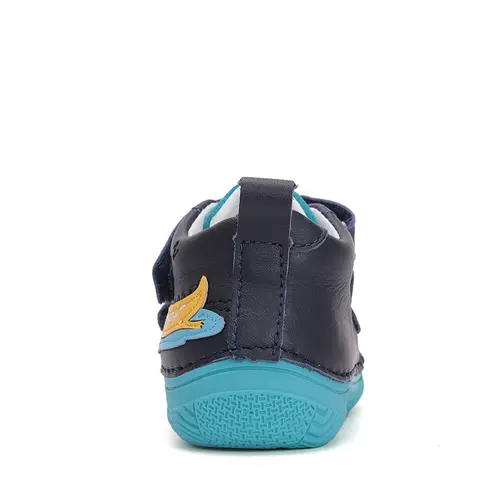 Pantofi baieti, piele naturala, talpa flexibila, bleumarin, crocodil, D.D. Step- S082-51541-25-