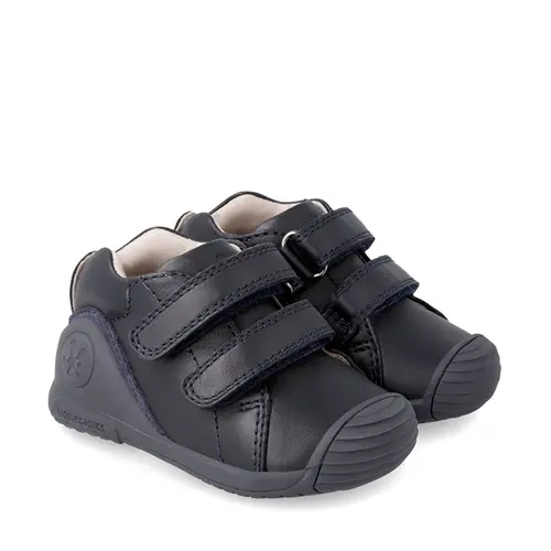 Pantofi copii, piele naturala, Biogateo Casual, bleumarin, Biomecanics- 231120-C-24-Biomecanics