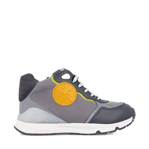 Pantofi sport copii, piele naturala, Bioevolution Urban, gri, Biomecanics- 241243-B083-30-Biomecanics