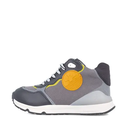 Pantofi sport copii, piele naturala, Bioevolution Urban, gri, Biomecanics- 241243-B083-30-Biomecanics