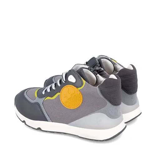 Pantofi sport copii, piele naturala, Bioevolution Urban, gri, Biomecanics- 241243-B083-30-Biomecanics