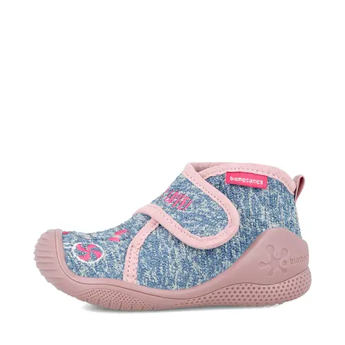 Pantofi fete, material textil, Biohome, pisica, albastru, Biomecanics- 241152-A008-24-Biomecanics