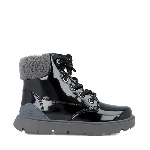 Ghete fete, piele naturala, Bioflow, negru, Biomecanics - 241211-A785-29-