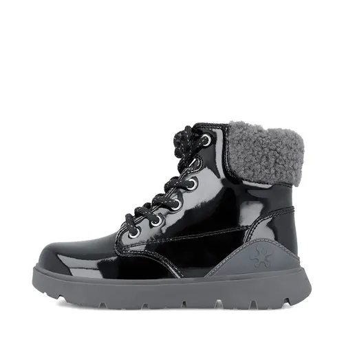 Ghete fete, piele naturala, Bioflow, negru, Biomecanics - 241211-A785-29-