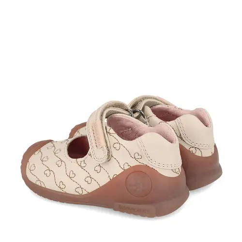 Pantofi fete, piele naturala, Biogateo Casual, crem print inimioare, Biomecanics- 241100-B677-24-Biomecanics Pantofi fete, piele naturala, Biogateo Casual, crem print inimioare, Biomecanics- 241100-B677-24-Biomecanics