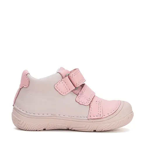 Pantofi fete, piele naturala, talpa flexibila, roz, cat paws, D.D. Step- S082-51505M-31-D.D. Step