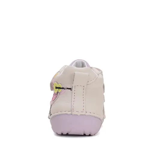 Pantofi piele naturla, fete, crem, bird, D.D. Step- S015-51542A-24-D.D. Step