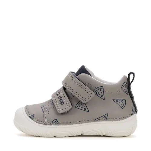 Pantofi baieti, piele naturala, talpa flexibila, gri, D.D. Step- S082-51705A-25-D.D. Step