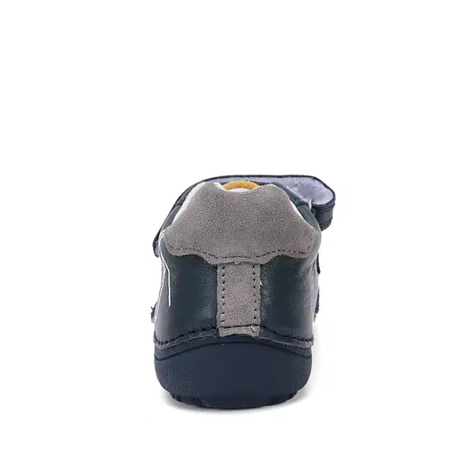 Pantofi baieti, piele naturala, barefoot, talpa flexibila, bleumarin, calut, D.D.Step- S063-51264M-30-D.D. Step Pantofi baieti, piele naturala, barefoot, talpa flexibila, bleumarin, calut, D.D.Step- S063-51264M-30-D.D. Step