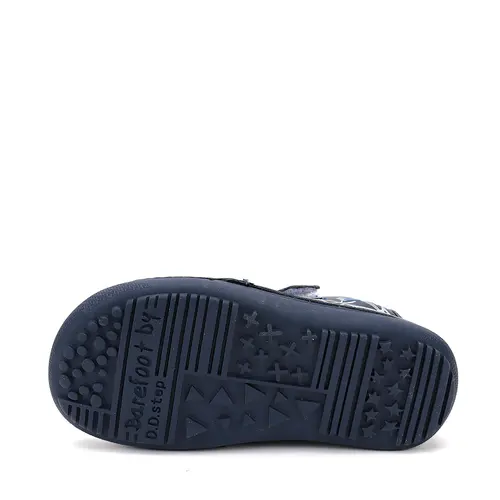 Pantofi baieti, piele naturala, barefoot, talpa flexibila, bleumarin, calut, D.D.Step- S063-51264M-30-D.D. Step Pantofi baieti, piele naturala, barefoot, talpa flexibila, bleumarin, calut, D.D.Step- S063-51264M-30-D.D. Step