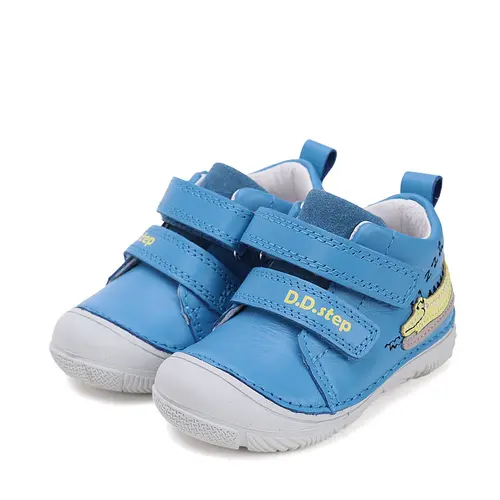 Pantofi baieti, piele naturala, talpa flexibila, albastru, crocodil, D.D. Step- S082-51541BM-31-D.D. Step Pantofi baieti, piele naturala, talpa flexibila, albastru, crocodil, D.D. Step- S082-51541BM-31-D.D. Step