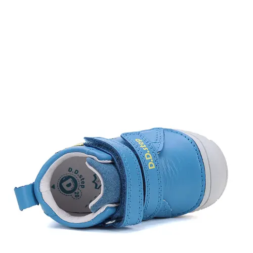 Pantofi baieti, piele naturala, talpa flexibila, albastru, crocodil, D.D. Step- S082-51541BM-31-D.D. Step Pantofi baieti, piele naturala, talpa flexibila, albastru, crocodil, D.D. Step- S082-51541BM-31-D.D. Step