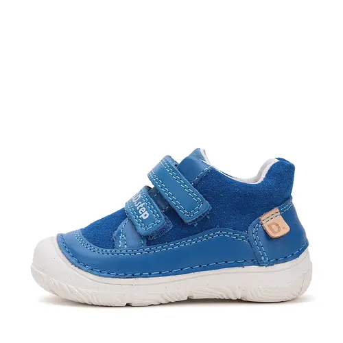Pantofi baieti, piele naturala, talpa flexibila, albastru,  D.D. Step- S082-51977-25-D.D. Step