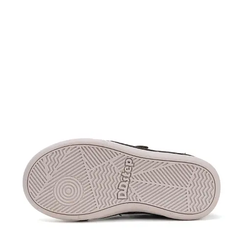 Pantofi baieti, piele naturala, talpa flexibila, kaki inchis, D.D. Step- S078-51687AM-31-D.D. Step