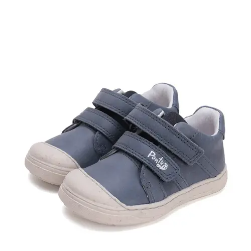 Pantofi copii cu supinatie, piele naturala, talpa ferma, albastru, Ponte20- DA03-5-1834E-27-Ponte20
