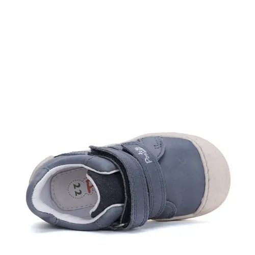 Pantofi copii cu supinatie, piele naturala, talpa ferma, albastru, Ponte20- DA03-5-1834E-27-Ponte20
