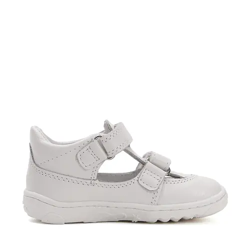Pantofi D.D.Step copii, barefoot, piele naturala, decupati, primii pași, alb- H077-51734E-25-D.D. Step Pantofi D.D.Step copii, barefoot, piele naturala, decupati, primii pași, alb- H077-51734E-25-D.D. Step