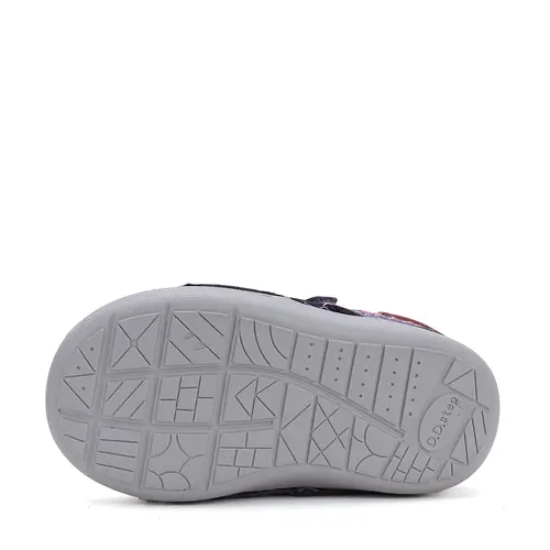 Pantofi fete, piele naturala, primii pasi, lavanda metalic, catel, D.D. Step- S066-51160A-25-D.D. Step