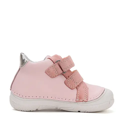 Pantofi fete, piele naturala, talpa flexibila, roz, inimioare, D.D. Step- S082-51834A-25-D.D. Step Pantofi fete, piele naturala, talpa flexibila, roz, inimioare, D.D. Step- S082-51834A-25-D.D. Step