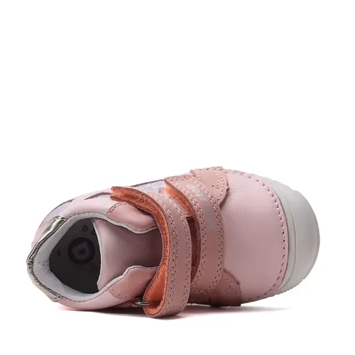 Pantofi fete, piele naturala, talpa flexibila, roz, inimioare, D.D. Step- S082-51834A-25-D.D. Step Pantofi fete, piele naturala, talpa flexibila, roz, inimioare, D.D. Step- S082-51834A-25-D.D. Step