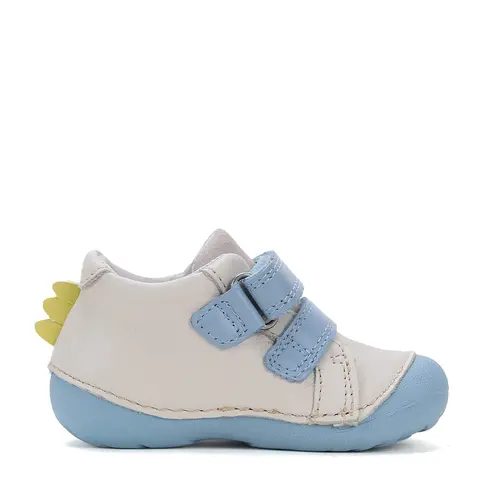 Pantofi piele naturla, baieti, albastru, alb, D.D. Step- S015-51832-24-D.D. Step