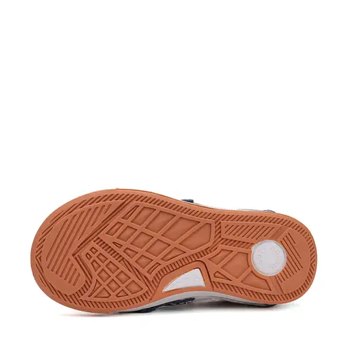 Pantofi sport baieti, piele naturala, bleumarin / alb, D.D. Step- S040-51234BM-30-D.D. Step