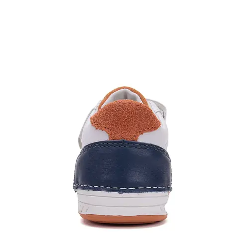 Pantofi sport baieti, piele naturala, bleumarin / alb, D.D. Step- S040-51234BM-30-D.D. Step