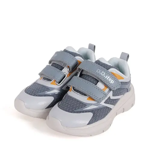 Pantofi sport, material textil, talpa flexibila, Gri, D.D. Step- F092-51848A-29-D.D. Step