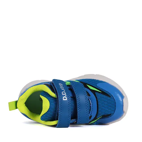 Pantofi sport Băieti, material textil, talpa flexibila, albastru, D.D. Step- F092-51848-29-D.D. Step
