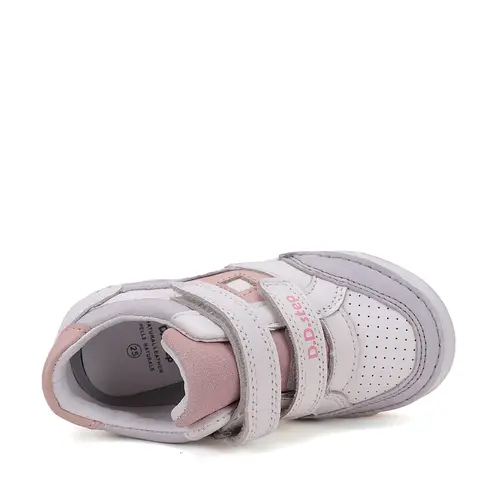 Pantofi sport fete, piele naturala, roz / alb, D.D. Step- S040-51234CM-30-D.D. Step Pantofi sport fete, piele naturala, roz / alb, D.D. Step- S040-51234CM-30-D.D. Step