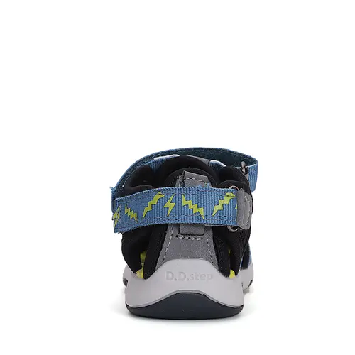 Sandale baieti, uscare rapidă, material textil, negru, D.D. Step- G065-51748BM-31-D.D. Step