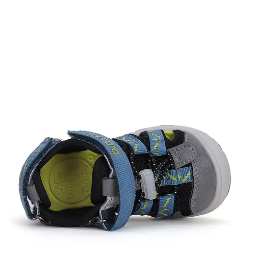 Sandale baieti, uscare rapidă, material textil, negru, D.D. Step- G065-51748BM-31-D.D. Step