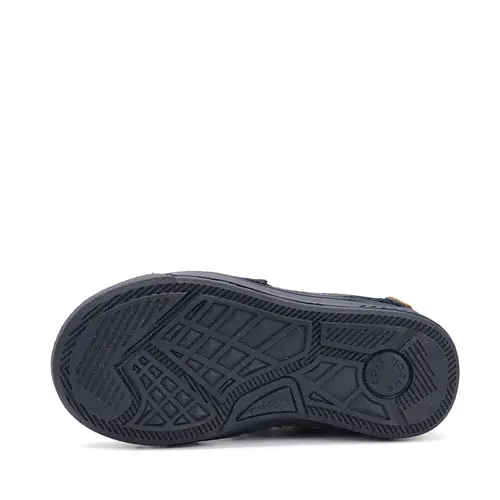 Ghete D.D Step baieti, piele naturala, captuseala din piele, bleumarin - A040-52560BM-30-