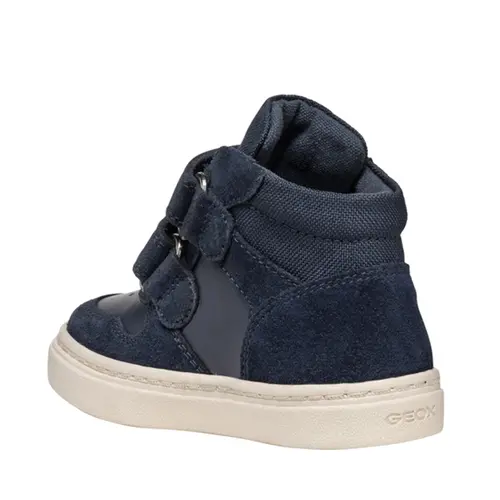 Ghete Geox baieti, piele naturala, Nashik, bleumarin - B465NA-02285-C4002-27-