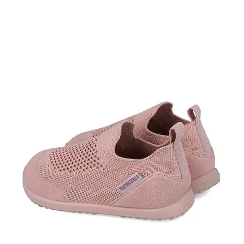 Pantofi Biomecanics fete, material textil, primii pași, sustinere calcai, BioHome, roz deschis- 251170-D409-26-Biomecanics