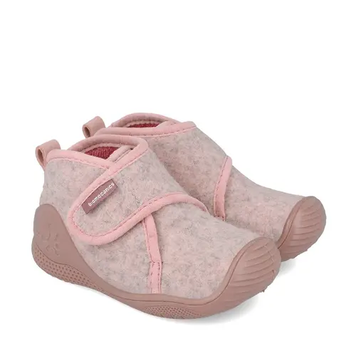 Pantofi Biomecanics fete, material textil, sustinere calcai, Biohome, roz- 251140-C032-24-