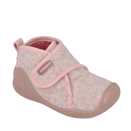 Pantofi Biomecanics fete, material textil, sustinere calcai, Biohome, roz- 251140-C032-24-