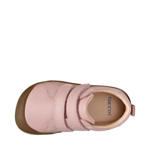 Pantofi Geox fete, Barefoot, piele naturala, Steppieup, roz- B4663A-00085-C8014-25-GEOX
