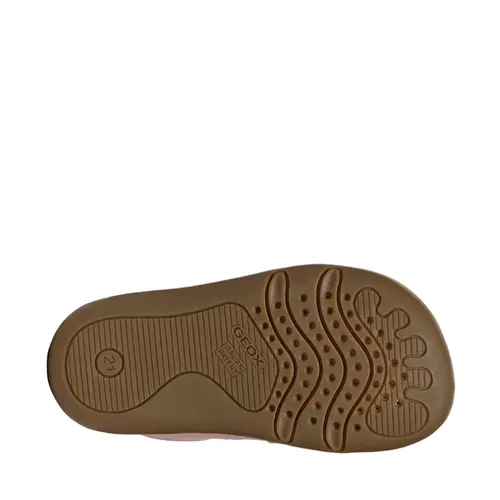 Pantofi Geox fete, Barefoot, piele naturala, Steppieup, roz- B4663A-00085-C8014-25-GEOX