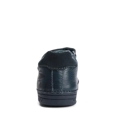 Pantofi sport D.D Step baieti, piele naturala, bleumarin- S040-52938M-30-