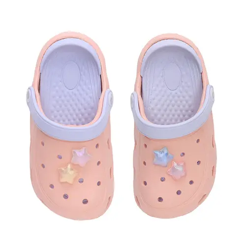 Papuci Cauciuc D.D Step roz cu stelute- J091-51713C-25-D.D. Step Papuci Cauciuc D.D Step roz cu stelute- J091-51713C-25-D.D. Step