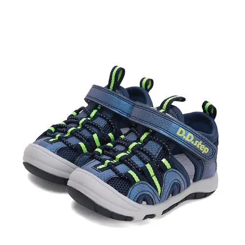 Sandale copii, uscare rapidă, material textil, Albastru inchis, D.D. Step- G065-51831A-25-D.D. Step